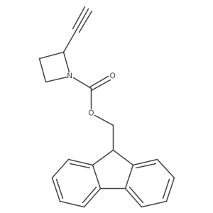 (9H-fluoren-9-yl)methyl 2-ethynylazetidine-1-carboxylate Structure