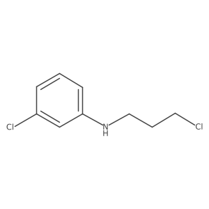 3-chloro-N-(3-chloropropyl)aniline结构式