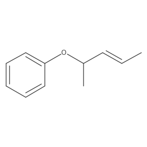 Benzene, [(1-methyl-2-butenyl)oxy]-, (Z)-结构式