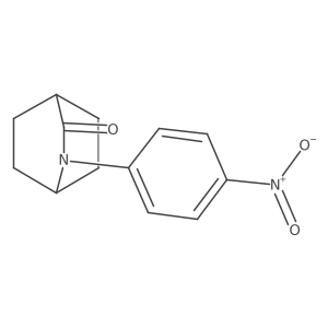 2-(4-Nitrophenyl)-2-azabicyclo[2.2.2]octan-3-one Structure