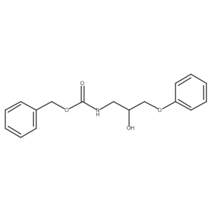 benzyl N-(2-hydroxy-3-phenoxypropyl)carbamate结构式