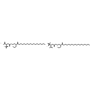 Butanedioic acid, 2-sulfo-, 4-[2-[(2-hydroxyethyl)(1-oxooctadecyl)amino]ethyl] ester, ammonium sodium salt Structure