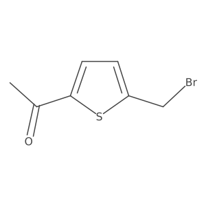 Ethanone, 1-[5-(bromomethyl)-2-thienyl]-结构式
