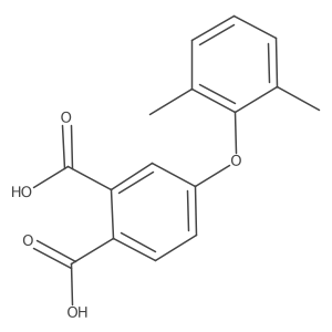 4-(2,6-Dimethyl-phenoxy)-phthalic acid Structure