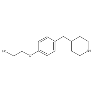2-[4-(4-Piperidinylmethyl)phenoxy]ethanol Structure
