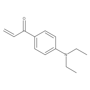1-[4-(Diethylamino)phenyl]prop-2-en-1-one结构式