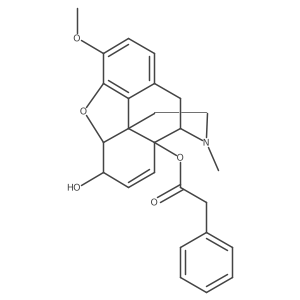 14-Phenylacetoxycodeine Structure