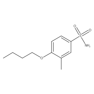 4-Butoxy-3-methylbenzenesulfonamide Structure