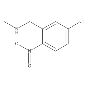 [(5-Chloro-2-nitrophenyl)methyl](methyl)amine Structure