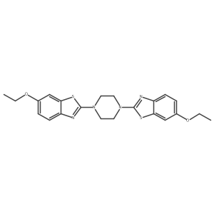 1,4-Bis(6-ethoxybenzo[d]thiazol-2-yl)piperazine Structure