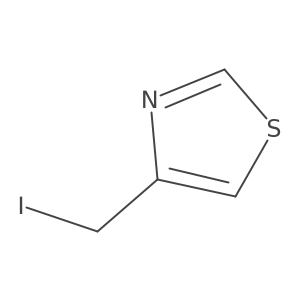 4-(Iodomethyl)-1,3-thiazole结构式