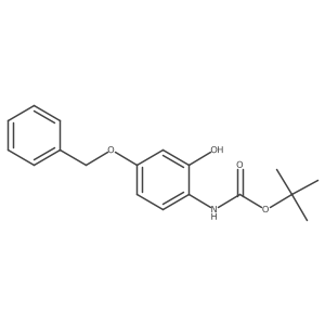 Tert-butyl 4-(benzyloxy)-2-hydroxyphenylcarbamate Structure