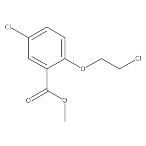 Methyl 5-chloro-2-(2-chloroethoxy)benzoate Structure