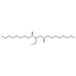 2,3-Bis(octylsulfinyl)-1-propanol结构式
