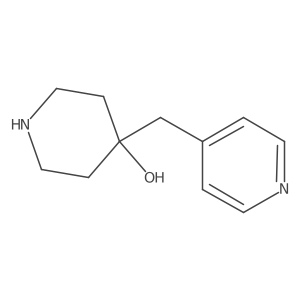 4-(Pyridin-4-ylmethyl)piperidin-4-ol结构式