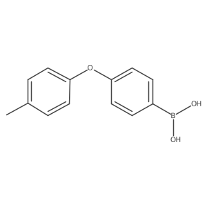 4-(p-Tolyloxy)phenylboronic acid结构式