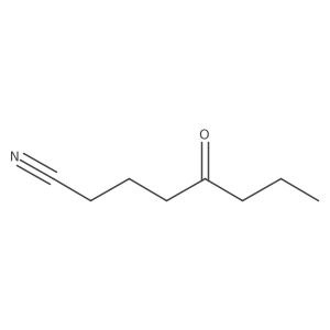 5-Oxooctanenitrile Structure