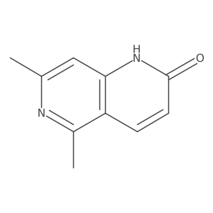 5,7-Dimethyl-1H-[1,6]naphthyridin-2-one结构式