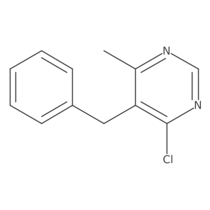 5-Benzyl-4-chloro-6-methylpyrimidine Structure