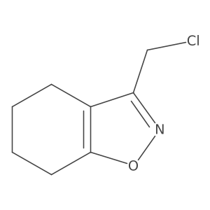 3-(Chloromethyl)-4,5,6,7-tetrahydro-1,2-benzoxazole Structure