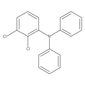 2,3-dichloro-N,N-diphenylaniline结构式