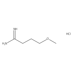 4-Methoxybutanimidamide hydrochloride Structure