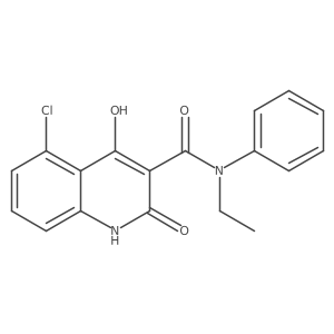 Desmethyl-laquinimod Structure