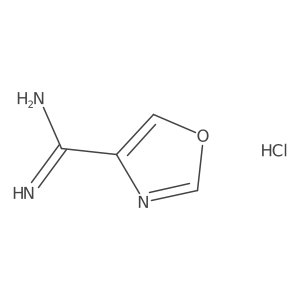 1,3-Oxazole-4-carboximidamide;hydrochloride结构式
