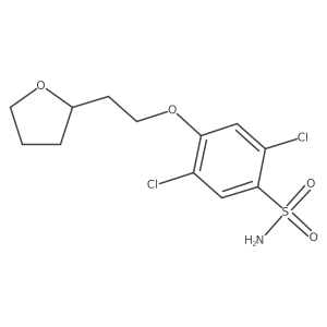Benzenesulfonamide, 2,5-dichloro-4-[2-(tetrahydro-2-furanyl)ethoxy]-结构式