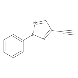 4-Ethynyl-2-phenyltriazole Structure