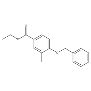 Ethyl 4-(benzyloxy)-3-methylbenzoate Structure