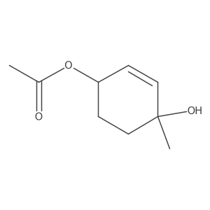 2-Cyclohexene-1,4-diol, 1-methyl-, 4-acetate, (1S,4R)-结构式