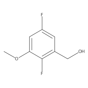 2,5-Difluoro-3-methoxybenzyl alcohol结构式