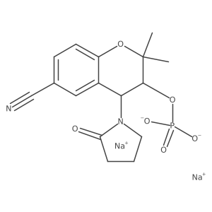 Levcromakalim disodium phosphate结构式