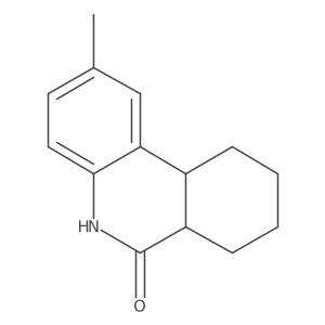 2-methyl-6a,7,8,9,10,10a-hexahydro-5H-phenanthridin-6-one Structure