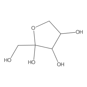 beta-L-Xylulofuranose Structure