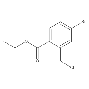 Ethyl 4-bromo-2-(chloromethyl)benzoate Structure
