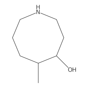 5-Methylazocan-4-ol Structure