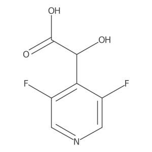 2-(3,5-Difluoropyridin-4-yl)-2-hydroxyacetic acid Structure