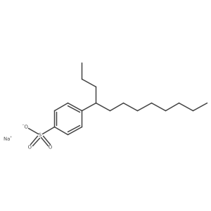 Sodium 4-(4a(2)-dodecyl)benzenesulfonate Structure