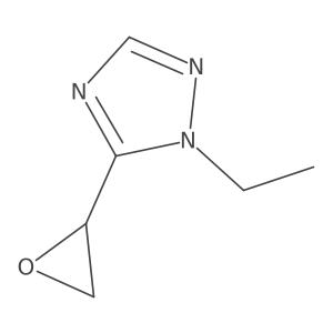 1-ethyl-5-[(2S)-oxiran-2-yl]-1H-1,2,4-triazole Structure