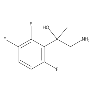 1-Amino-2-(2,3,6-trifluorophenyl)propan-2-ol Structure