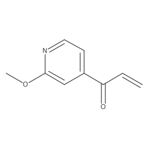 1-(2-Methoxypyridin-4-yl)prop-2-en-1-one Structure
