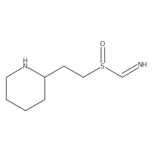 Imino-methyl-oxo-[2-(2-piperidyl)ethyl]-sulfane Structure
