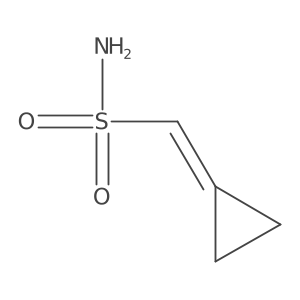 Cyclopropylidenemethanesulfonamide结构式
