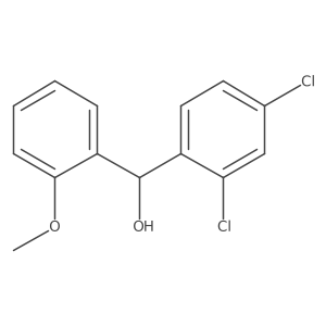 2,4-Dichloro-I+/--(2-methoxyphenyl)benzenemethanol Structure