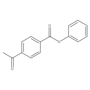 Phenyl-4-acetylbenzoate Structure