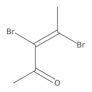 (3Z)-3,4-Dibromo-3-penten-2-one结构式