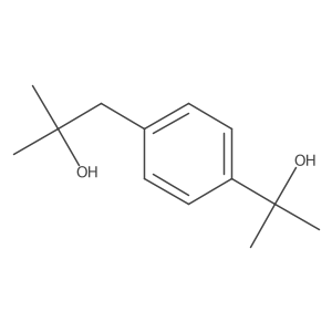 4-(1-Hydroxy-1-methylethyl)-I+/-,I+/--dimethylbenzeneethanol Structure