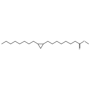 Methyl 8-[(1R,2R)-2-octylcyclopropyl]octanoate Structure